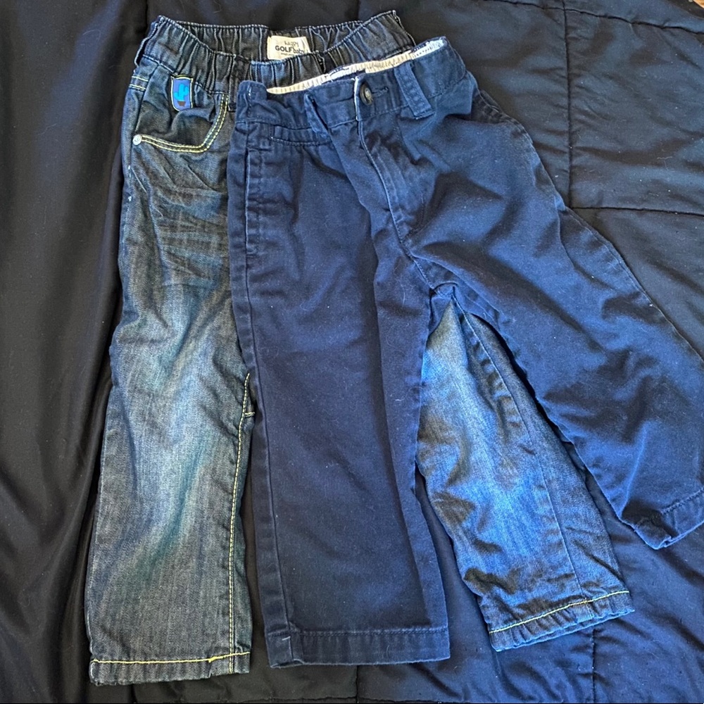 2 pairs of pants